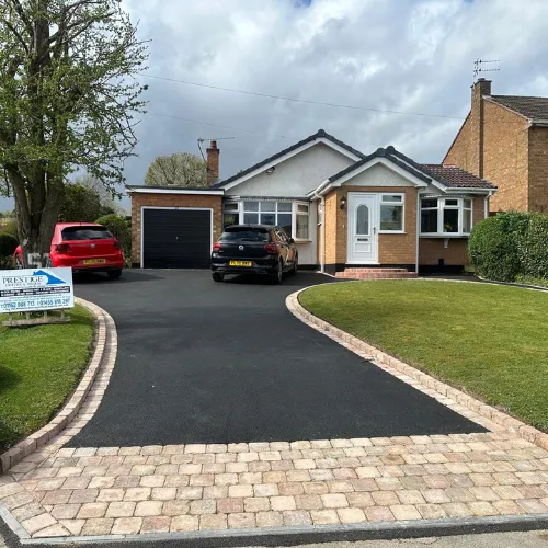 Recent driveway project by Prestige Driveways & Patios in Leicestershire